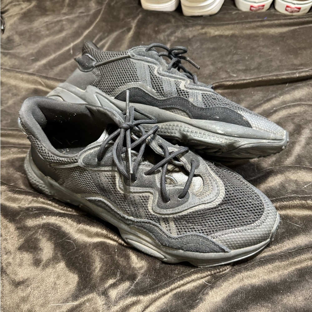 Adidas Men's black on black Athletic Shoes